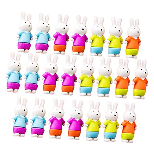 ARTIBETTER 36 Stück Teiliges Niedlicher Karotten Radiergummis für Cartoon Rabbit Radiergummis für Schule Valentinstag und Ostern für Schulbelohnungen und Mitgebsel von Artibetter