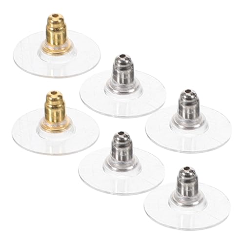 ARTIBETTER 3Paare Ohrring Verschlüsse Langlebige Sicherheitsverschlüsse für Ohrstecker Einfaches Anbringen für Ohrringe Modisches Zubehör Geschenkidee von Artibetter