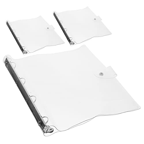 ARTIBETTER 3Stücke Dokumentenmappe Transparente Ringbuch Ordner für Einfaches Organisieren von Unterlagen Langlebig und Praktisch für Zuhause für Lose ARTIBETTER 3Stücke Dokumentenmappe Transparente Ringbuch Ordner für Einfaches Organisieren von Unterlagen Langlebig und Praktisch für Zuhause für Lose von Artibetter