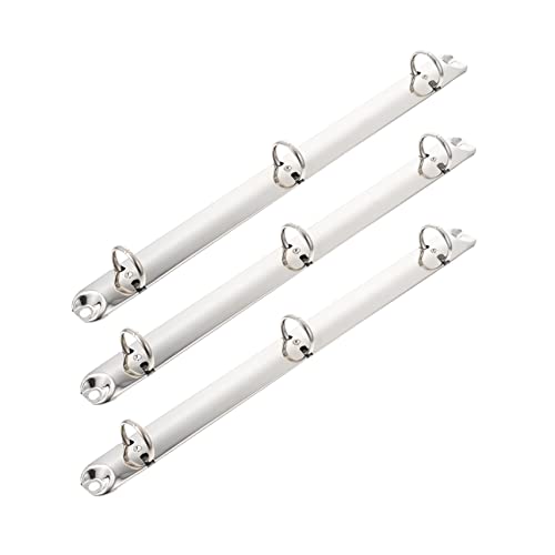 ARTIBETTER 3Stücke Metallbuchringe Robuste Binder Ringe für Büro Schule und Zuhause Entfernbare Buchbinderinge für Vielseitige Anwendungen von Artibetter