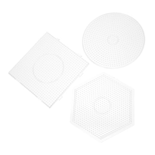 ARTIBETTER 3Stücke Teiliges Bügelperlen Steckplatten Kunststoff für DIY Vorlagen Formen Kreativität und Handfertigkeit ARTIBETTER 3Stücke Teiliges Bügelperlen Steckplatten Kunststoff für DIY Vorlagen Formen Kreativität und Handfertigkeit von Artibetter