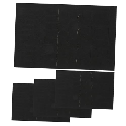 ARTIBETTER 4 Blätter Dimmaufkleber Blackout Jalousie slice dekoaufkleber dekorative sticker Dekorative Aufkleber decor praktische Leuchtaufkleber LED-Lichtblockierende Aufkleber Eva von Artibetter