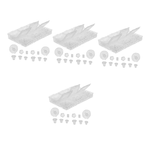 ARTIBETTER 4 Boxen transparente Ohrstöpsel Unterstützungen Ohren Rücken Ohrring-Verschlüsse Ohrstecker Sicherheits-Ohrstopper Schmuckzubehör Ohrschmuck zurück Ohrringverschluss Kieselgel ARTIBETTER 4 Boxen transparente Ohrstöpsel Unterstützungen Ohren Rücken Ohrring-Verschlüsse Ohrstecker Sicherheits-Ohrstopper Schmuckzubehör Ohrschmuck zurück Ohrringverschluss Kieselgel von Artibetter