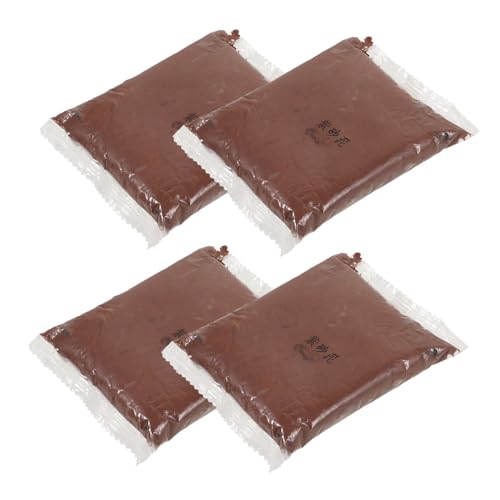 ARTIBETTER 4 Lila Sandton formbar Modellton Hey Anlasser Modelliermasse DIY bunter Lehmhandwerk luftgetrocknete Tonhandwerkswerkzeuge leichter Ton Zubehör aus Ton Brown von Artibetter