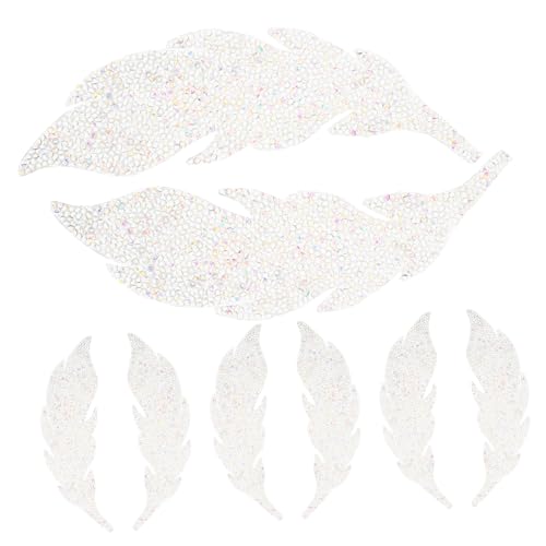 ARTIBETTER 4 Paare Strass-Patches Nähen Stoffflicken für Kleidung DIY -Kleidung Hut-Patch dekorative Patches bunt Kleiderflicken selber machen zarte Kleiderflicken Flecken Strasssteine Weiß ARTIBETTER 4 Paare Strass-Patches Nähen Stoffflicken für Kleidung DIY -Kleidung Hut-Patch dekorative Patches bunt Kleiderflicken selber machen zarte Kleiderflicken Flecken Strasssteine Weiß von Artibetter
