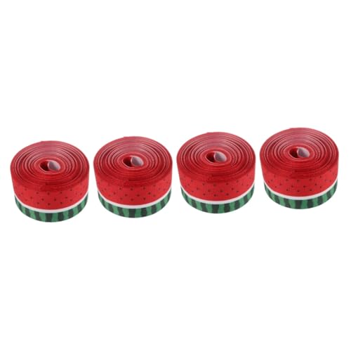 ARTIBETTER 4 Rollen Diy-band Basteln Für Verpackung Nähen Dünn Hochzeit Lila Bänder Zum Verpacken Sommer Dekoratives Band Geschenkbandverzierung Party-geschenkbänder Polyester von Artibetter