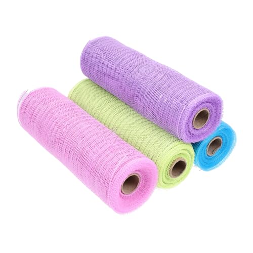 ARTIBETTER 4 Rollen Mesh Bänder Multi Farben Dekorative PP Ribbons für Diy Kranz und Bastelprojekte Flexibel für Ostern Hochzeiten und Partys ARTIBETTER 4 Rollen Mesh Bänder Multi Farben Dekorative PP Ribbons für Diy Kranz und Bastelprojekte Flexibel für Ostern Hochzeiten und Partys von Artibetter
