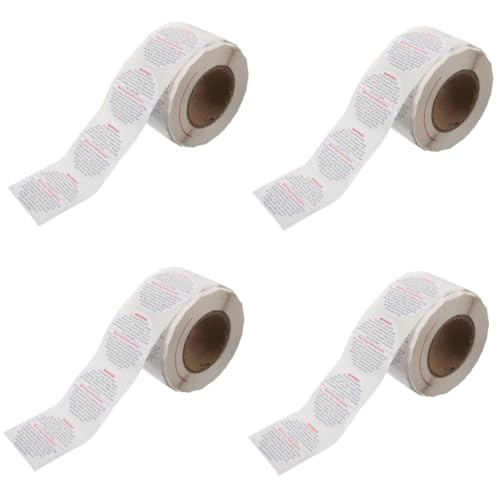 ARTIBETTER 4 Rollen Warnaufkleber Herstellung schmelzen Aufkleber mit Wachskreisen Brandschutzetiketten für Möbel runde Warnschilder Warnmaterial Wachsschmelz-Sicherheitsaufkleber Warnlabel ARTIBETTER 4 Rollen Warnaufkleber Herstellung schmelzen Aufkleber mit Wachskreisen Brandschutzetiketten für Möbel runde Warnschilder Warnmaterial Wachsschmelz-Sicherheitsaufkleber Warnlabel von Artibetter