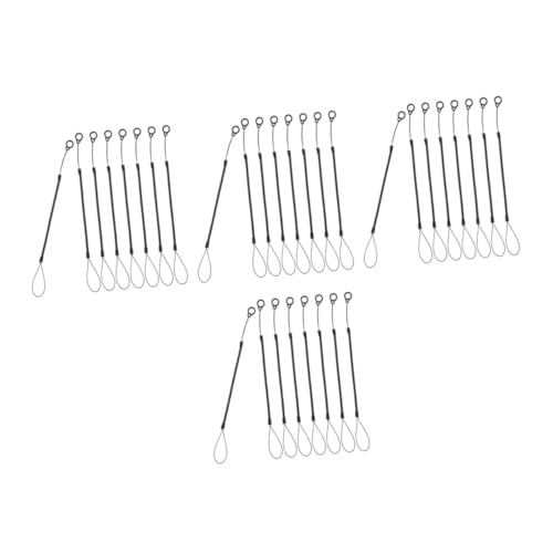 ARTIBETTER 4 Sätze Anti-verlust-seil Für Den Stift Stiftleine Anti Verlorenes Seil Kerl Klopfen Hängend Elastischer Lanyard Stifte-lanyard Lanyard-schlaufe Anhang Plastik Schwarz 8 Stück * 4 ARTIBETTER 4 Sätze Anti-verlust-seil Für Den Stift Stiftleine Anti Verlorenes Seil Kerl Klopfen Hängend Elastischer Lanyard Stifte-lanyard Lanyard-schlaufe Anhang Plastik Schwarz 8 Stück * 4 von Artibetter