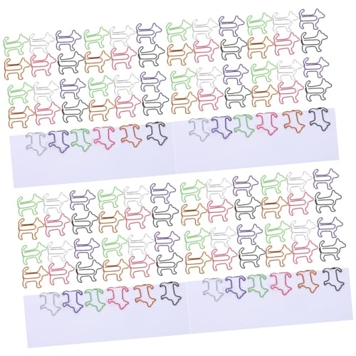 ARTIBETTER 4 Sätze Büroklammer Für Welpen Papier Hund Hochzeit Süße Büroklammern Dekorative Büroklammern Kleine Clips Rechnungen Fixieren Büroklammer Bürobedarf Rostfreier Stahl 60 Stück * 4 von Artibetter