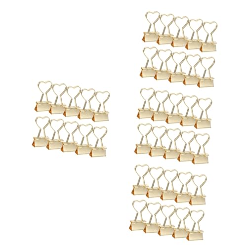ARTIBETTER 4 Sätze Elliot-ordner Kleiner Ordner Papier Miniclips Bindemittel Clips Binderclip Led Mini-bindeklammern Kleine Büroklammern Sortiment An Ordnerklammern Golden Metall 10 Stück * 4 ARTIBETTER 4 Sätze Elliot-ordner Kleiner Ordner Papier Miniclips Bindemittel Clips Binderclip Led Mini-bindeklammern Kleine Büroklammern Sortiment An Ordnerklammern Golden Metall 10 Stück * 4 von Artibetter
