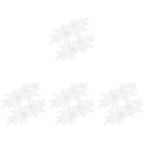 ARTIBETTER 4 Sätze Ersetzbarkeit Blumen Patches Dekorative Kleidung Aufnäher Spitzendesign Für Diy Kleidung Geeignet Zum Verzieren Und Reparieren 2 Stück * 4 von Artibetter