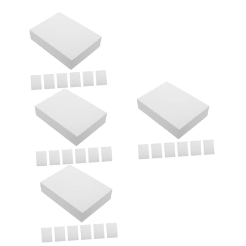 ARTIBETTER 4 Sätze Fotopapier Druckpapiere Druckerpapiere Kettenradpapier Fotodruckpapier Glänzendes Druckerpapier Druckpapier Im Letter-format Einladung Bilder Hoch Weiß 100 Blätter * 4 von Artibetter