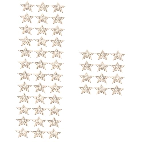 ARTIBETTER 4 Sätze Fünf-punkte-sternholzchip-dekoration Sterndekor Drahtsterne Zum Basteln Ornamente Aufkleber Sterne Scheiben Anhängerverzierung Unbemalte Sternanhänger Beige 50 Stück * 4 ARTIBETTER 4 Sätze Fünf-punkte-sternholzchip-dekoration Sterndekor Drahtsterne Zum Basteln Ornamente Aufkleber Sterne Scheiben Anhängerverzierung Unbemalte Sternanhänger Beige 50 Stück * 4 von Artibetter
