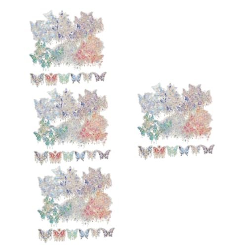 ARTIBETTER 4 Sätze Holografische Schmetterling Aufkleber Mischpakete Dekorative Sticker Für Scrapbooking Tagebuch Notizbuch Kunsthandwerk Und Fotoalben Pet Material Ästhetische 120 Stück * 4 ARTIBETTER 4 Sätze Holografische Schmetterling Aufkleber Mischpakete Dekorative Sticker Für Scrapbooking Tagebuch Notizbuch Kunsthandwerk Und Fotoalben Pet Material Ästhetische 120 Stück * 4 von Artibetter