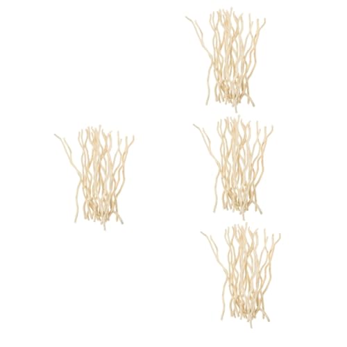 ARTIBETTER 4 Sätze Holzstäbe Für Diy Projekte Natürliche Bastelstäbe Holz Für Bastelideen Und Dekoration Passend Für Hochzeitsdekoration Und Fotografie 20 Stück * 4 von Artibetter