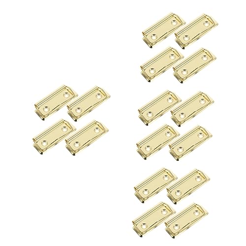 ARTIBETTER 4 Sätze Metallclip -ordner Heftklammern Groß Bindeklammern Für Lehrer Dokumentenordner Multifunktionale Bindeklammern Klemmbrettklemmen Golden 4 Stück * 4 ARTIBETTER 4 Sätze Metallclip -ordner Heftklammern Groß Bindeklammern Für Lehrer Dokumentenordner Multifunktionale Bindeklammern Klemmbrettklemmen Golden 4 Stück * 4 von Artibetter