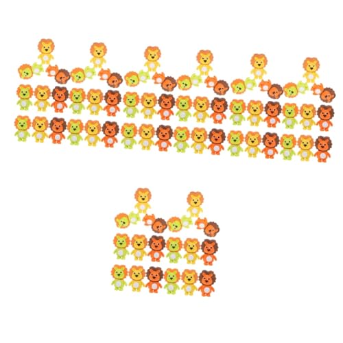 Artibetter 4 Sätze Mini Radiergummis Löwenform Kreative Radierer Für Schülerbedarf Design Leicht Und Vielseitig Einsetzbar Für Schule Zuhause Und Büro Stück * 4 von Artibetter