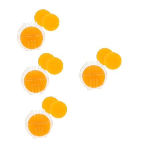 ARTIBETTER 4 Sätze Nähzubehör Aus Fadenwachs Herstellung Quilten Stickerei Schmelzen Nähen Für Paraffin Bienenwachs Mit Halter Bienenwachs-fadenkonditionierer Orange Plastik von Artibetter