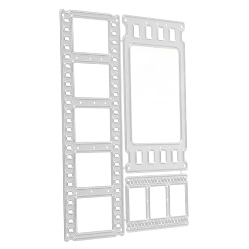 ARTIBETTER 4 Sätze Präge messer form Schnitt stirbt Cutter Papier Scrapbooking Kartenschablonen handwerkliches Werkzeug DIY-Stanzform lustige Stanzform Rostfreier Stahl Silver von Artibetter