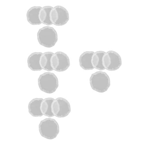 ARTIBETTER 4 Sätze Schalenmatten-gießform Herstellung Schalenform Geformt Untersetzer Formen Form Für Diy-untersetzer Fruchtschimmel Heimdekoration Kieselgel Weiß 4 Stück * 4 von Artibetter