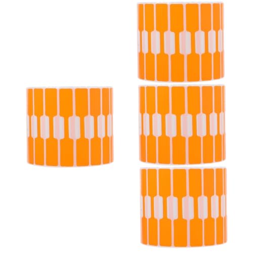ARTIBETTER 4 Sätze Schmucketiketten Farbig Markierung Handgemacht Mit Schmuck Aufkleber Selbstklebendes Preisschild Preisbezeichnung Aufkleber Warenpreisaufkleber Papier Orange 2000 Stück * 4 ARTIBETTER 4 Sätze Schmucketiketten Farbig Markierung Handgemacht Mit Schmuck Aufkleber Selbstklebendes Preisschild Preisbezeichnung Aufkleber Warenpreisaufkleber Papier Orange 2000 Stück * 4 von Artibetter