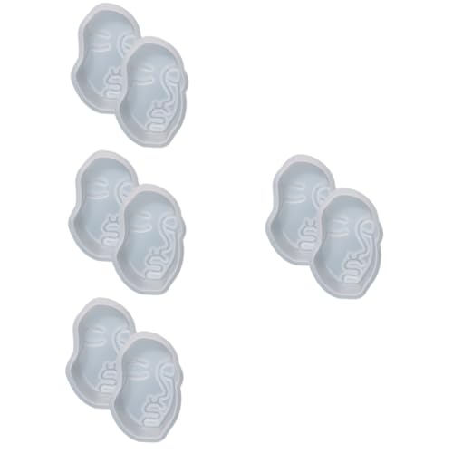 ARTIBETTER 4 Sätze Silikonformen Für Menschliche Gesichter Diy Und Kerzenformen Wiederverwendbare Gießformen Für Aromakerzen Und Handwerksprojekte 2 Stück * 4 ARTIBETTER 4 Sätze Silikonformen Für Menschliche Gesichter Diy Und Kerzenformen Wiederverwendbare Gießformen Für Aromakerzen Und Handwerksprojekte 2 Stück * 4 von Artibetter