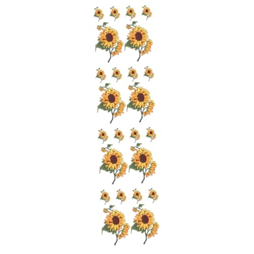ARTIBETTER 4 Sätze Sonnenblumen Tuch Aufkleber Dekorativ Blumenapplikationen Sonnenblumen-applikationen Nähen Für Stickerei Süßer Fleck Aufnäher Süß Vlies Yellow 6 Stück * 4 ARTIBETTER 4 Sätze Sonnenblumen Tuch Aufkleber Dekorativ Blumenapplikationen Sonnenblumen-applikationen Nähen Für Stickerei Süßer Fleck Aufnäher Süß Vlies Yellow 6 Stück * 4 von Artibetter