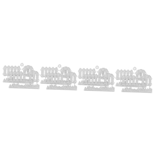ARTIBETTER 4 Sätze Stanzform Prägung Schneiden Schneidwerkzeug sterben Kartenherstellung stirbt Scrapbooking -Stanze Prägestempelschnitte Rahmen Metallstanzungen Kohlenstoffstahl Silber von Artibetter