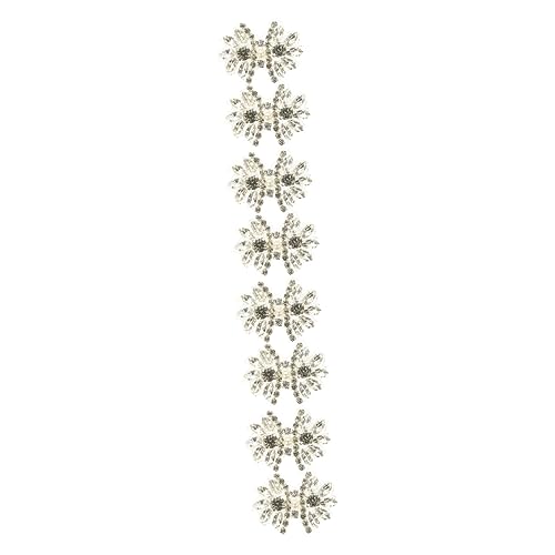 ARTIBETTER 4 Sätze Strass Bowknot Aufnäher Dekorative Näh Patches Für Kleidung Diy Restaurierung Elegant Für Taschen Und Bekleidung Für Hochzeitskleider Und Abendmode 2 Stücke * 4 ARTIBETTER 4 Sätze Strass Bowknot Aufnäher Dekorative Näh Patches Für Kleidung Diy Restaurierung Elegant Für Taschen Und Bekleidung Für Hochzeitskleider Und Abendmode 2 Stücke * 4 von Artibetter