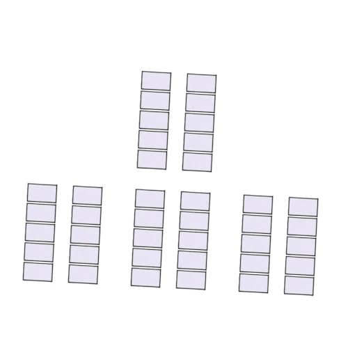 ARTIBETTER 4 Sätze Sublimations Patch Blanks Für Diy Weiße Aufbügler Für Hüte Kleidung Taschen Kreative Patches Für Gestaltung Und 10 Stück * 4 von Artibetter