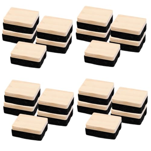 ARTIBETTER 4 Sätze Tafelwischer Multifunktionale Kreidetafel Radierer Aus Holz Und Filz Für Zuhause Effektive Ohne Rückstände 5 Stücke * 4 ARTIBETTER 4 Sätze Tafelwischer Multifunktionale Kreidetafel Radierer Aus Holz Und Filz Für Zuhause Effektive Ohne Rückstände 5 Stücke * 4 von Artibetter