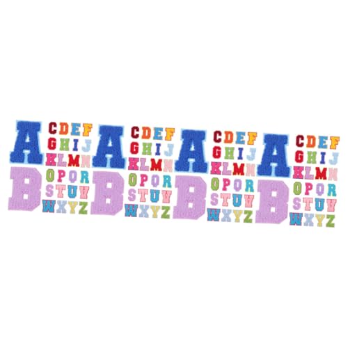 ARTIBETTER 4 Sätze Teiliges Buchstaben Patches Zum Aufbügeln Diy Stoffaufnäher Für Kleidung Taschen Jeans Und Mehr Für Kreative Reparaturen Und Dekorationen 26 Stück * 4 ARTIBETTER 4 Sätze Teiliges Buchstaben Patches Zum Aufbügeln Diy Stoffaufnäher Für Kleidung Taschen Jeans Und Mehr Für Kreative Reparaturen Und Dekorationen 26 Stück * 4 von Artibetter