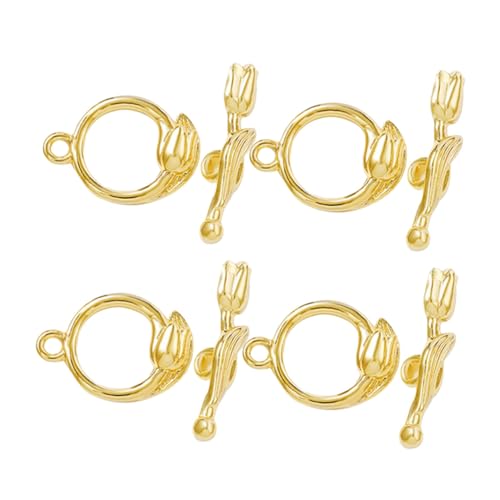 ARTIBETTER 4 Sets Metall Verbindungsschnalle Werkzeug Zur Armbandherstellung DIY Knebelverschlüsse Knebelverschlüsse Zur Schmuckherstellung Armband Verbindungsschnallen Knebelverschluss von Artibetter