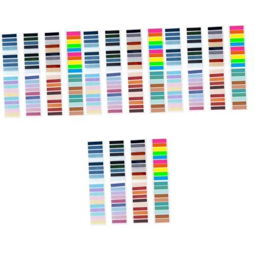 ARTIBETTER 4 Stück 8 transparente Haftnotiz Stick-Tabs Buchregisterkarten Markierungen lesezeichen Multifunktions-Klebestreifen Schulbuch Registerkarten das Haustier Colorful ARTIBETTER 4 Stück 8 transparente Haftnotiz Stick-Tabs Buchregisterkarten Markierungen lesezeichen Multifunktions-Klebestreifen Schulbuch Registerkarten das Haustier Colorful von Artibetter
