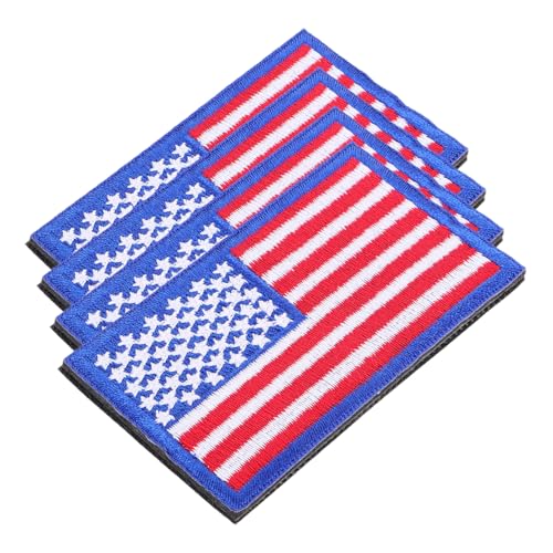 ARTIBETTER 4 Stück Amerikanische Flagge Stickerei Klettapplikationen Detaillierte Qualität Einfach Anzubringen und Abnehmbar für Rucksäcke Jacken Hüte und Kleidung Vielseitig Einsetzbar ARTIBETTER 4 Stück Amerikanische Flagge Stickerei Klettapplikationen Detaillierte Qualität Einfach Anzubringen und Abnehmbar für Rucksäcke Jacken Hüte und Kleidung Vielseitig Einsetzbar von Artibetter