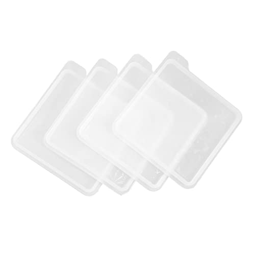 ARTIBETTER 4 Stück Coaster Mold für Diy Untersetzer und Langlebig Einfach zu Entformen Geeignet für Epoxidharz und Kreative Bastelarbeiten ARTIBETTER 4 Stück Coaster Mold für Diy Untersetzer und Langlebig Einfach zu Entformen Geeignet für Epoxidharz und Kreative Bastelarbeiten von Artibetter