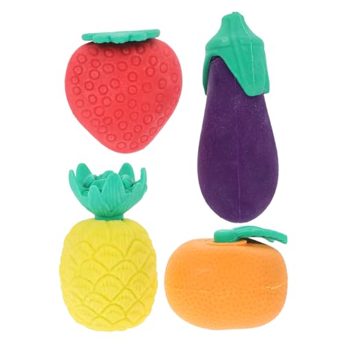ARTIBETTER 4 Stück Gummi-Briefpapier für Studenten süßes stationäres Schreibwaren erasers for radiergummi mini radiergummis Cartoon-Mini-Radiergummis Radiergummis für Bulk von Artibetter