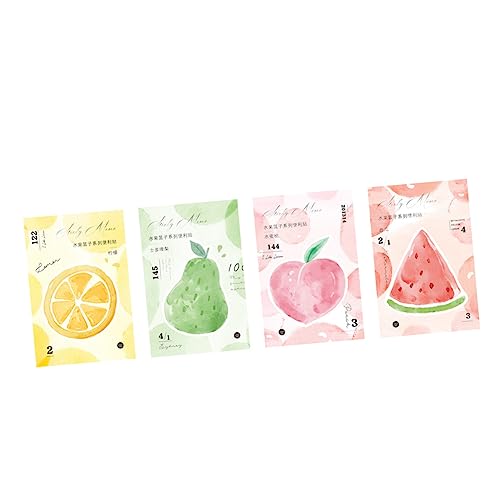 ARTIBETTER 4 Stück Haftnotizen Obstdesign Abreißbare Klebezettel für Studierende Selbstklebende Notizen zur Planung Praktische Schreibwaren für Büro und Zuhause ARTIBETTER 4 Stück Haftnotizen Obstdesign Abreißbare Klebezettel für Studierende Selbstklebende Notizen zur Planung Praktische Schreibwaren für Büro und Zuhause von Artibetter