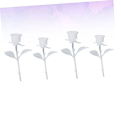 ARTIBETTER 4 Stück Kristallkleber Rosenmodell Mini Rosenmodell Ornament Dekoration Miniaturmodell Miniatur Rosen Rosen Set Künstliche Rosenblumen Rosenform Für Den Innenbereich Die von Artibetter