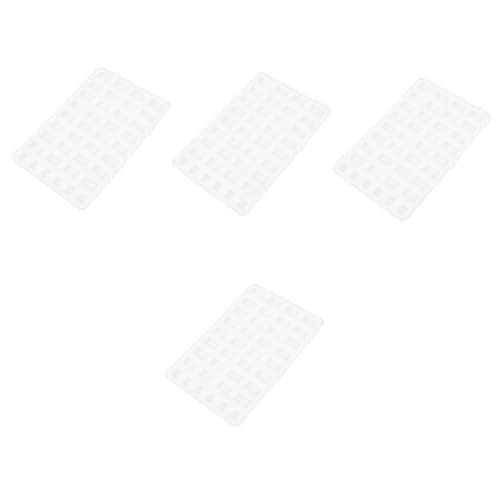 ARTIBETTER 4 Stück Mini-Ziegelform Werkzeug zur Herstellung von Ziegelsteinen dekorative Ziegelform Ton kuchenform Giessform Silikon Mini-Steineform Backsteinform basteln Weiß von Artibetter