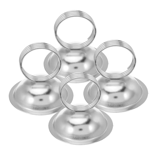 ARTIBETTER 4 Stück Moderner Metall-tischkartenhalter Rundem Sockel Vielseitiger Memo Fotohalter für Büro Zuhause und Veranstaltungen Stabiler Schützender Metallclip für Tischkarten und ARTIBETTER 4 Stück Moderner Metall-tischkartenhalter Rundem Sockel Vielseitiger Memo Fotohalter für Büro Zuhause und Veranstaltungen Stabiler Schützender Metallclip für Tischkarten und von Artibetter