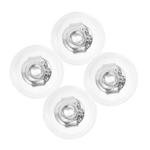 ARTIBETTER 4 Stück Ohrring-zubehör Ohrstecker Rückseiten Ohrstecker Für Ohrstecker Rückseiten Von Silikonohrringen Silikon-ohrringrückseiten Für Ohrstecker Ohrringe Rücken Kieselgel Silver von Artibetter