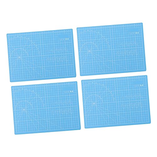 ARTIBETTER 4 Stück PVC Schneidematten mit Rautenmuster Professionelle Schneidewerkzeuge für Bastelprojekte Selbstheilend Geeignet für Hobby und ARTIBETTER 4 Stück PVC Schneidematten mit Rautenmuster Professionelle Schneidewerkzeuge für Bastelprojekte Selbstheilend Geeignet für Hobby und von Artibetter