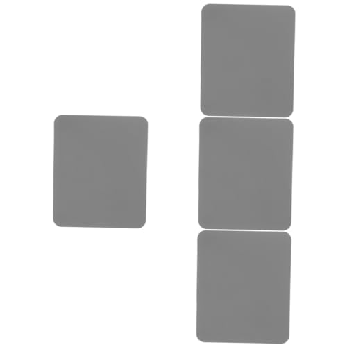 ARTIBETTER 4 Stück Silikonpolster Briefmarken Wachssiegel Stempel geprägt Silikonpad mit Wachsversiegelung abdichtende Silikonform Wachsplatte versiegeln Wachs-Siegelkissen Kieselgel Grau von Artibetter