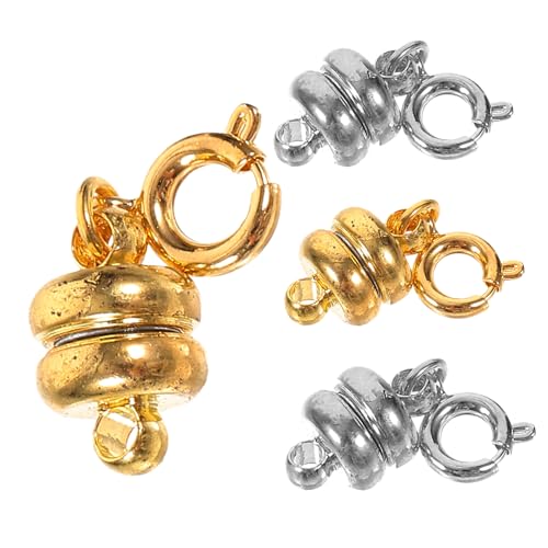 ARTIBETTER 4 Stück Teiliges Magnetverschluss für Schmuck Magnetische Kettenverschlüsse für Armbänder und Diy Juwelierarbeiten Installieren Elegantes Design Passend für Verschiedene ARTIBETTER 4 Stück Teiliges Magnetverschluss für Schmuck Magnetische Kettenverschlüsse für Armbänder und Diy Juwelierarbeiten Installieren Elegantes Design Passend für Verschiedene von Artibetter