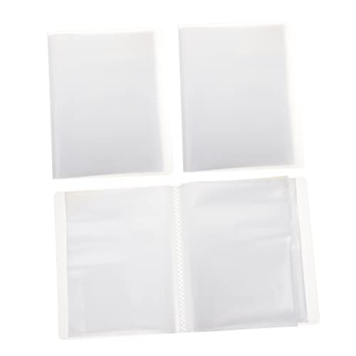 ARTIBETTER 4 Stück Transparent Dateiordner Wasserdichtes Kunststoffablage für Fotos Tickets Dokumente Organizer für Scrapbooking und Kleine Gegenstände von Artibetter