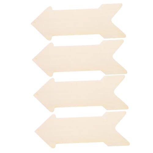 ARTIBETTER 4 Stück Unfertige Holzpfeile für Diy Glatte Holzscheiben zum Malen und Basteln Robuste und Langlebige Holzstücke für Kreative Projekte für und Dekoration ARTIBETTER 4 Stück Unfertige Holzpfeile für Diy Glatte Holzscheiben zum Malen und Basteln Robuste und Langlebige Holzstücke für Kreative Projekte für und Dekoration von Artibetter