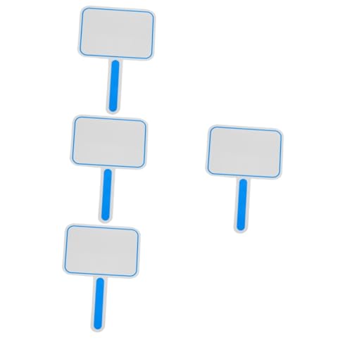 ARTIBETTER 4 Stück Whiteboard Paddel Leer Weiß Abwischbar Tragbar Von Richtern Signierter Radiergummi Für Whiteboard Events Schaumstoffe Trocken Abwischbar Studententafeln ARTIBETTER 4 Stück Whiteboard Paddel Leer Weiß Abwischbar Tragbar Von Richtern Signierter Radiergummi Für Whiteboard Events Schaumstoffe Trocken Abwischbar Studententafeln von Artibetter
