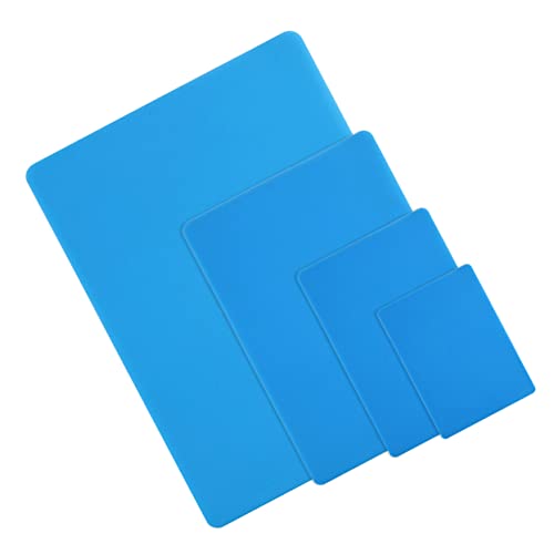 ARTIBETTER 4 Stücke Teiliges Silikonmatte für Epoxidharz DIY Handarbeiten Schmuckherstellung Xl Blau Multifunktionale Schutzunterlage für Arbeitsfläche ARTIBETTER 4 Stücke Teiliges Silikonmatte für Epoxidharz DIY Handarbeiten Schmuckherstellung Xl Blau Multifunktionale Schutzunterlage für Arbeitsfläche von Artibetter